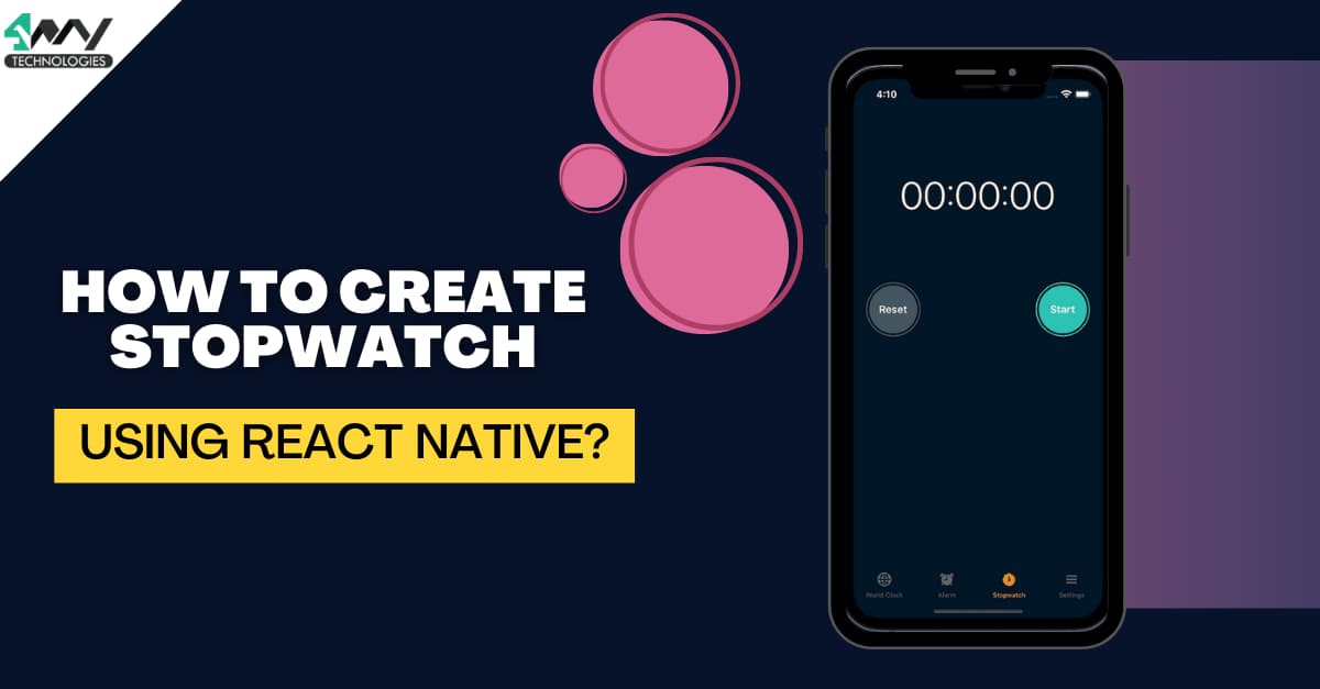 How to Create Stopwatch using React Native's picture
