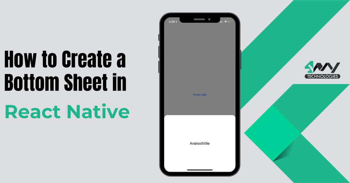 How to Create a Bottom Sheet in React Native's picture