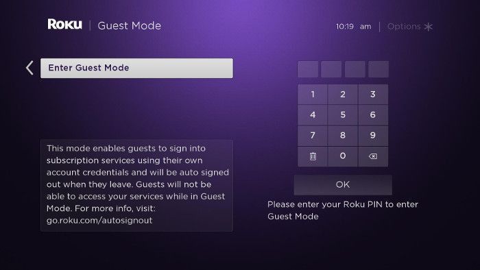 Guest mode image