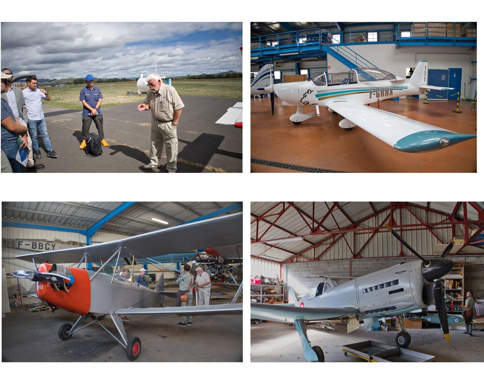 Philippe Moniot constructeur des avion APM et propriétaire d'avions de collection