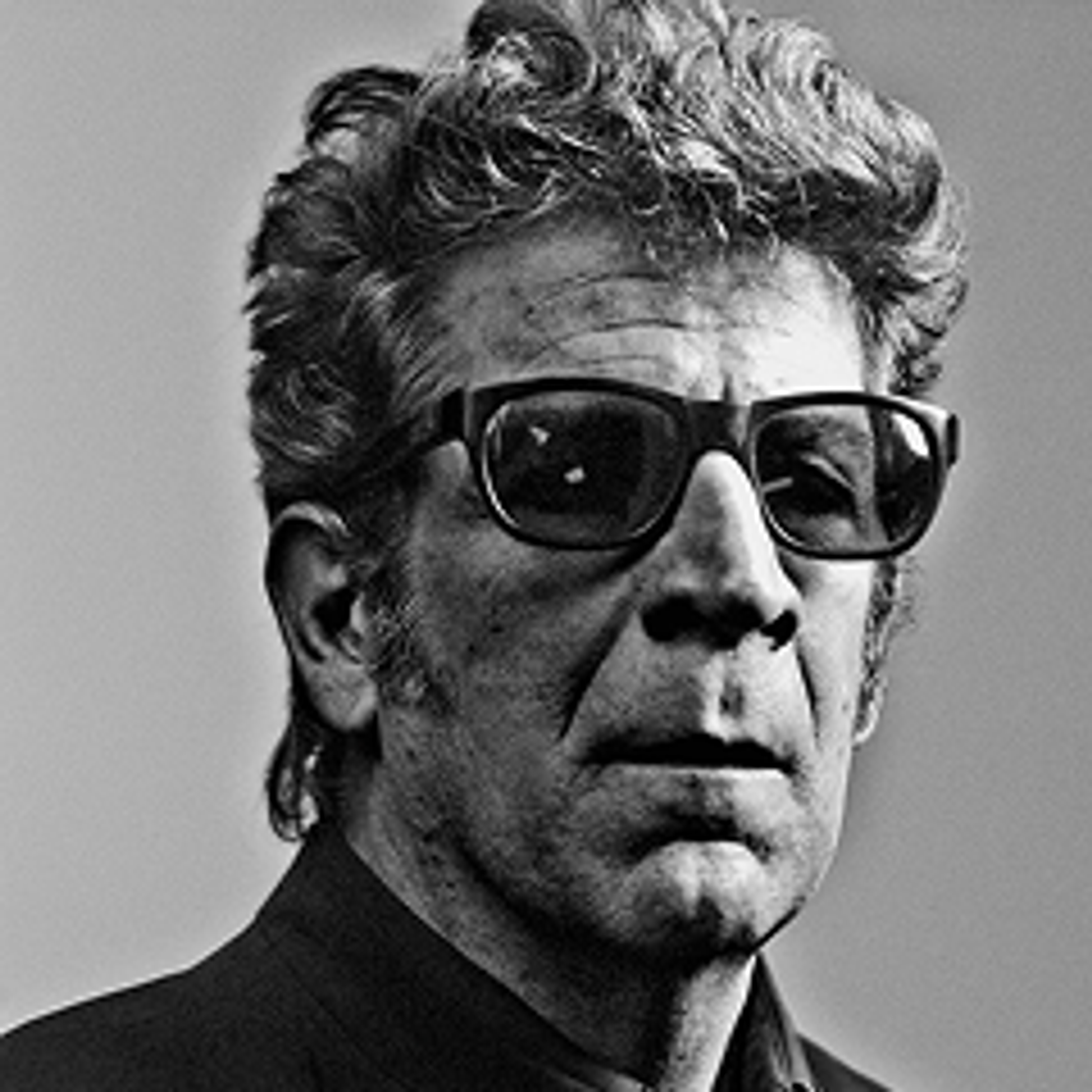Portrait of artist Robert Longo