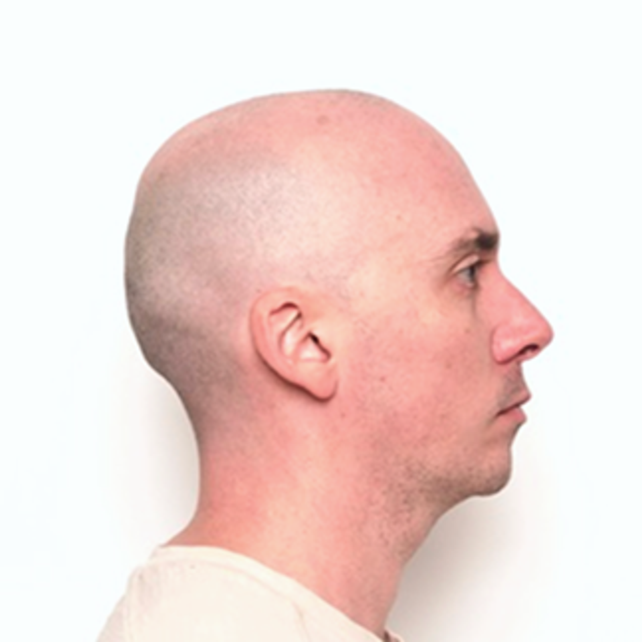 Julio Gonzalez side-profile portrait
