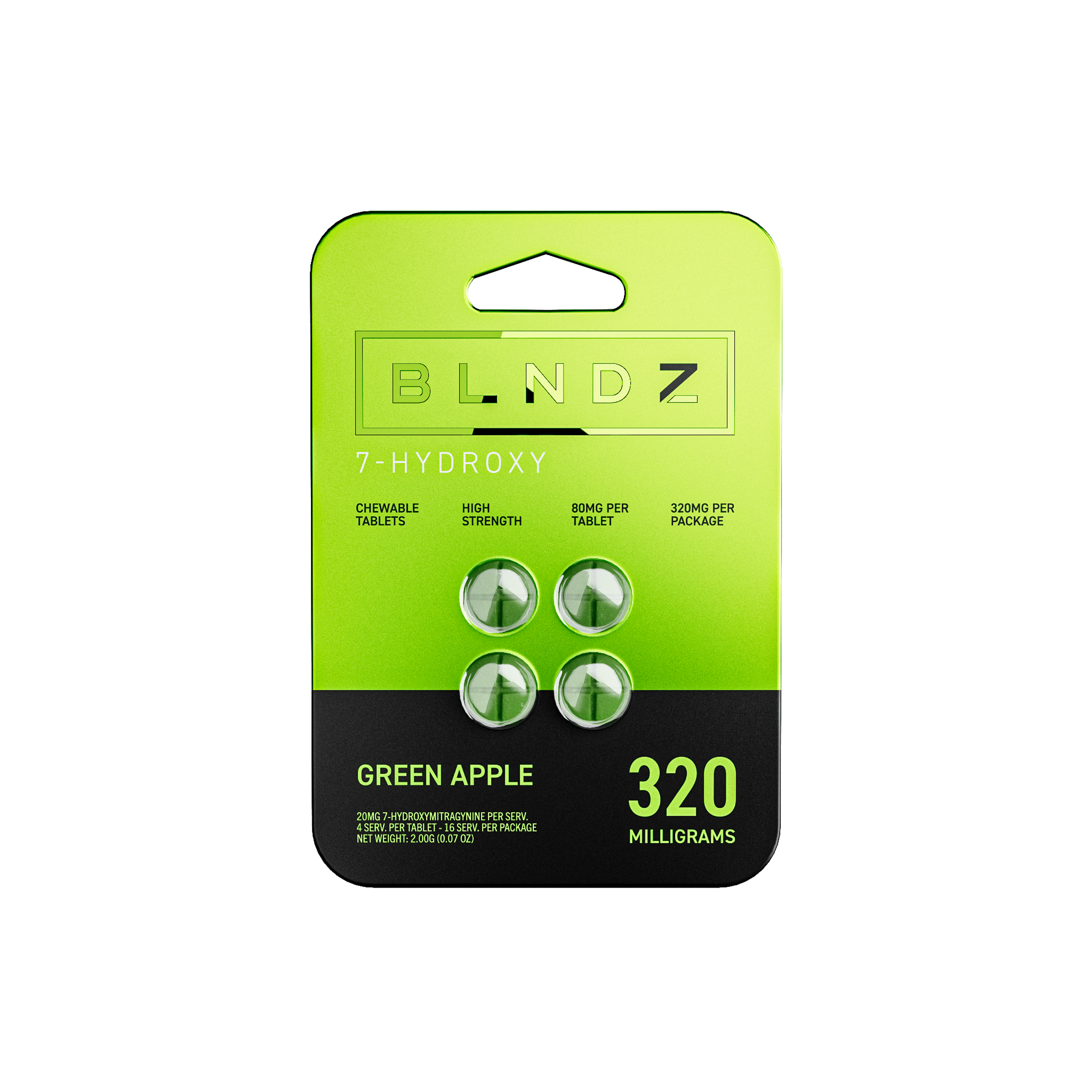 BLNDZ 80mg Green Apple IDV
