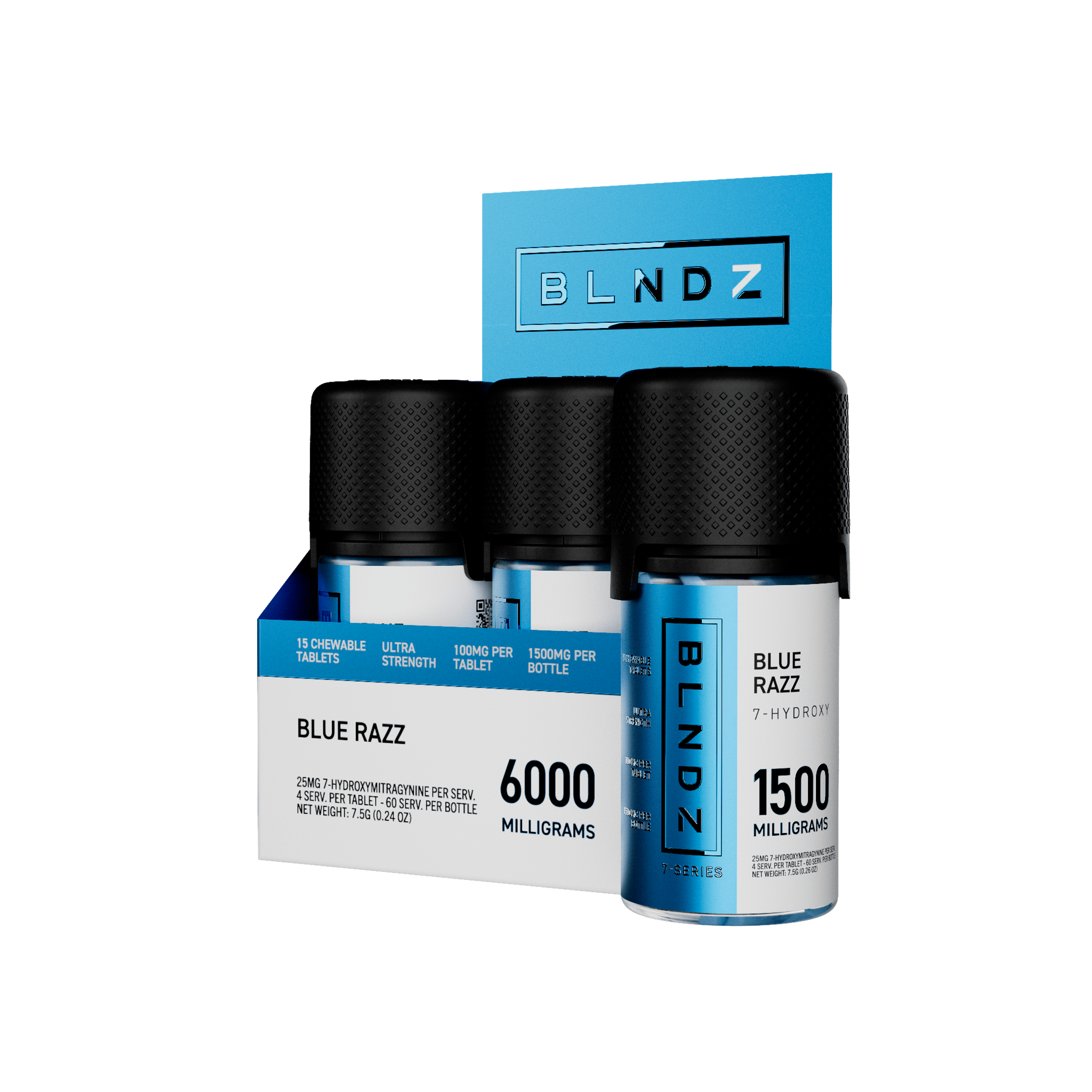 BLNDZ 100mg Blue Razz CDU