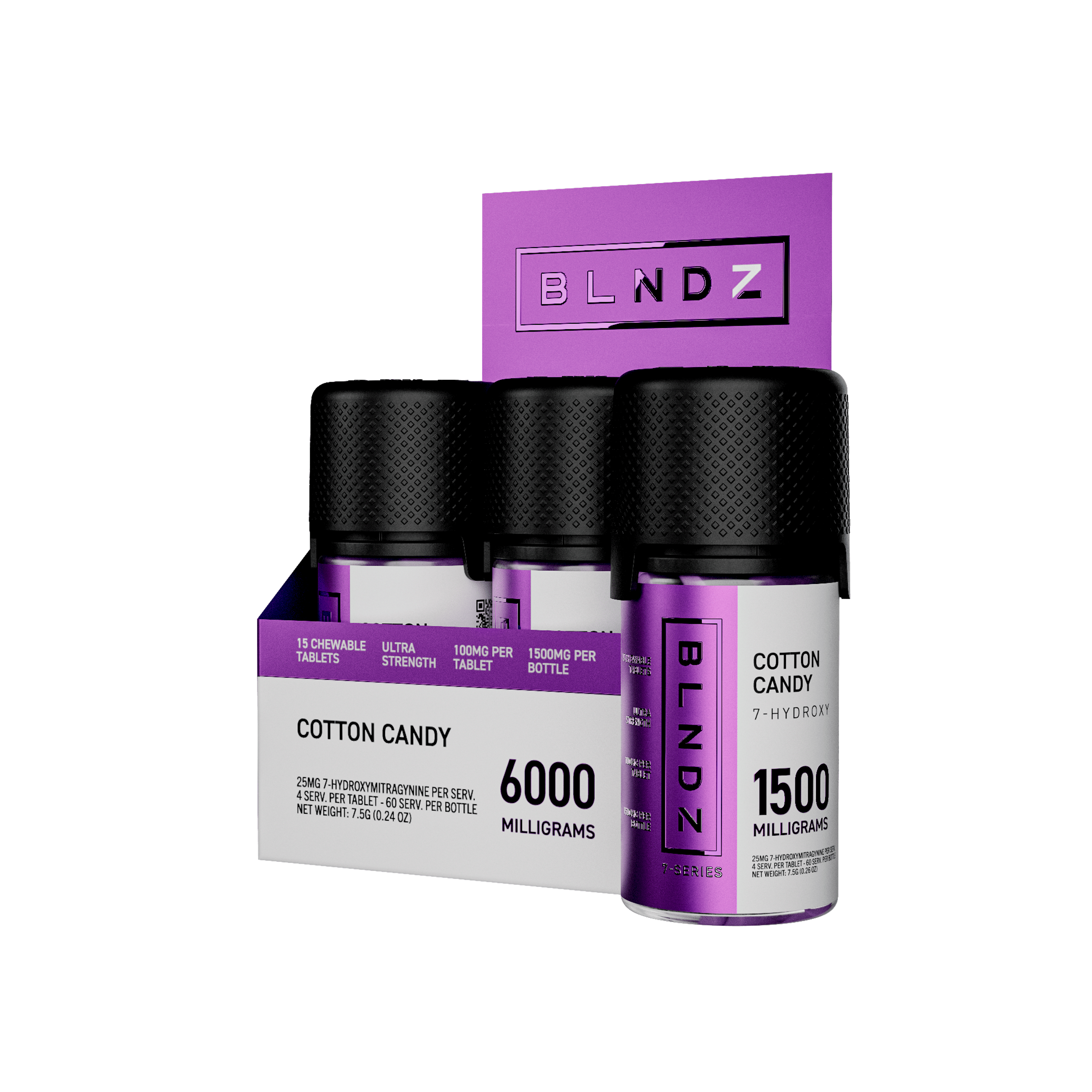 BLNDZ 100mg Cotton Candy CDU