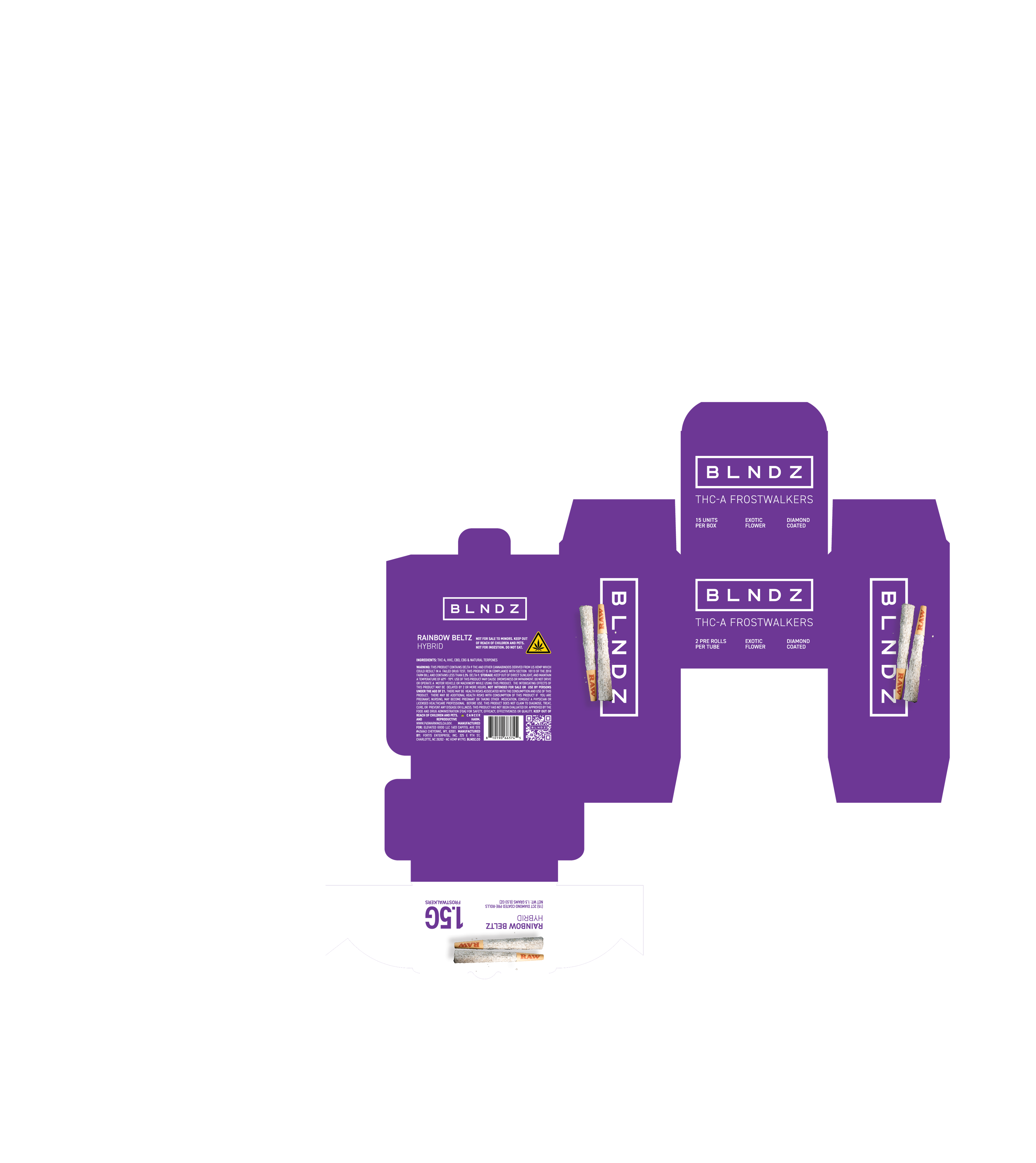 RAINBOW BELTZ display unit render
