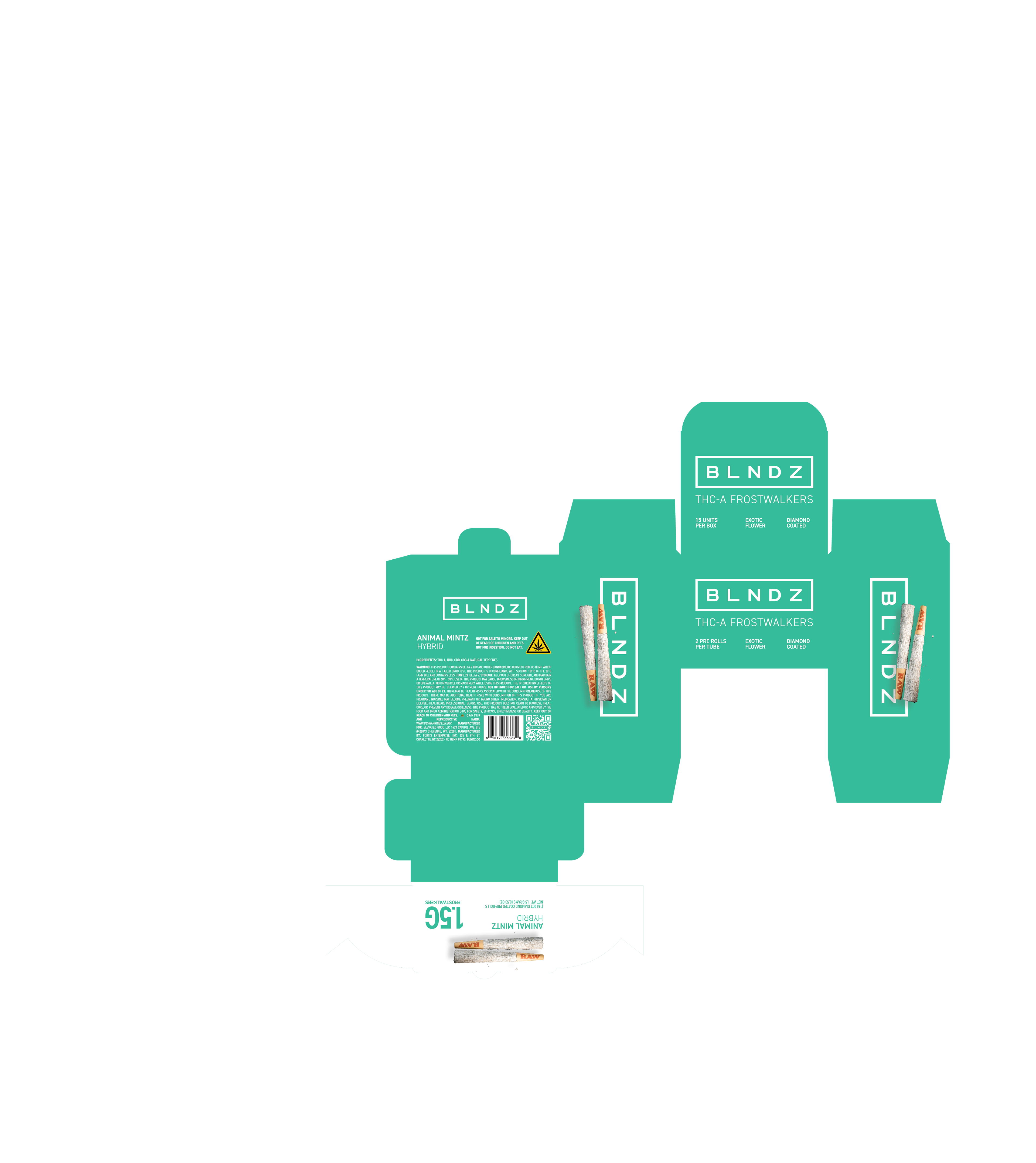 ANIMAL MINTZ display unit render