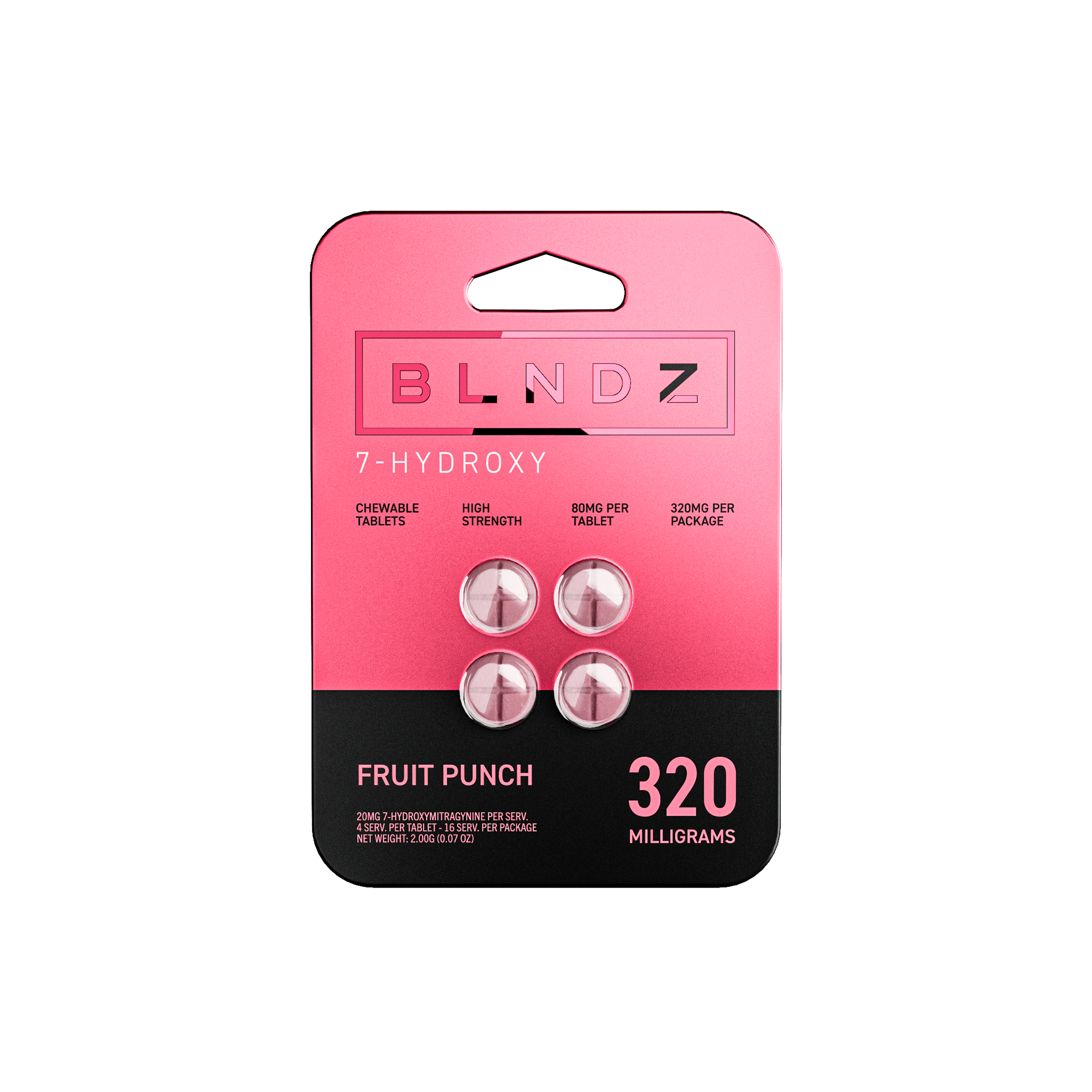 BLNDZ 80mg Fruit Punch IDV