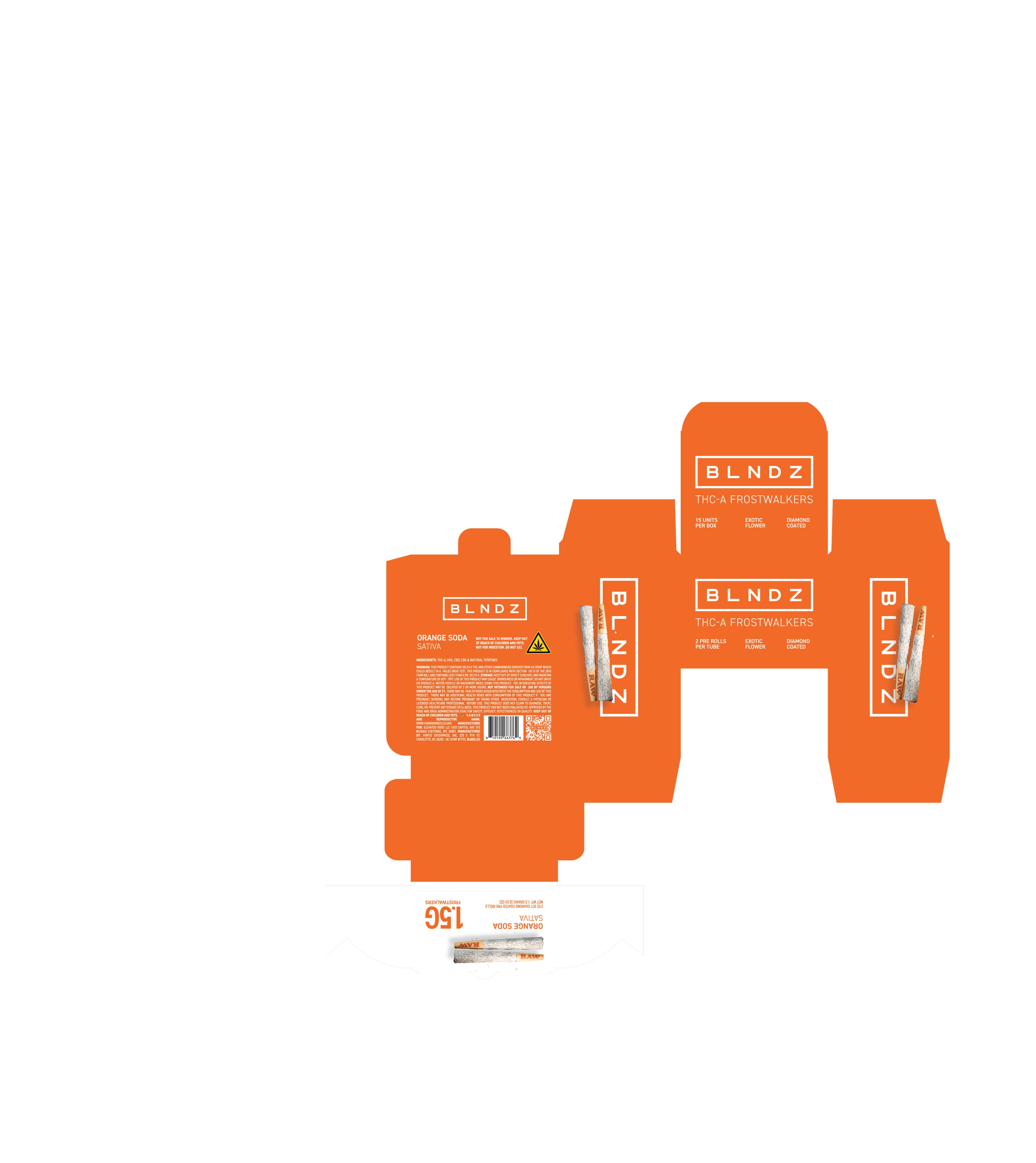 ORANGE SODA display unit render