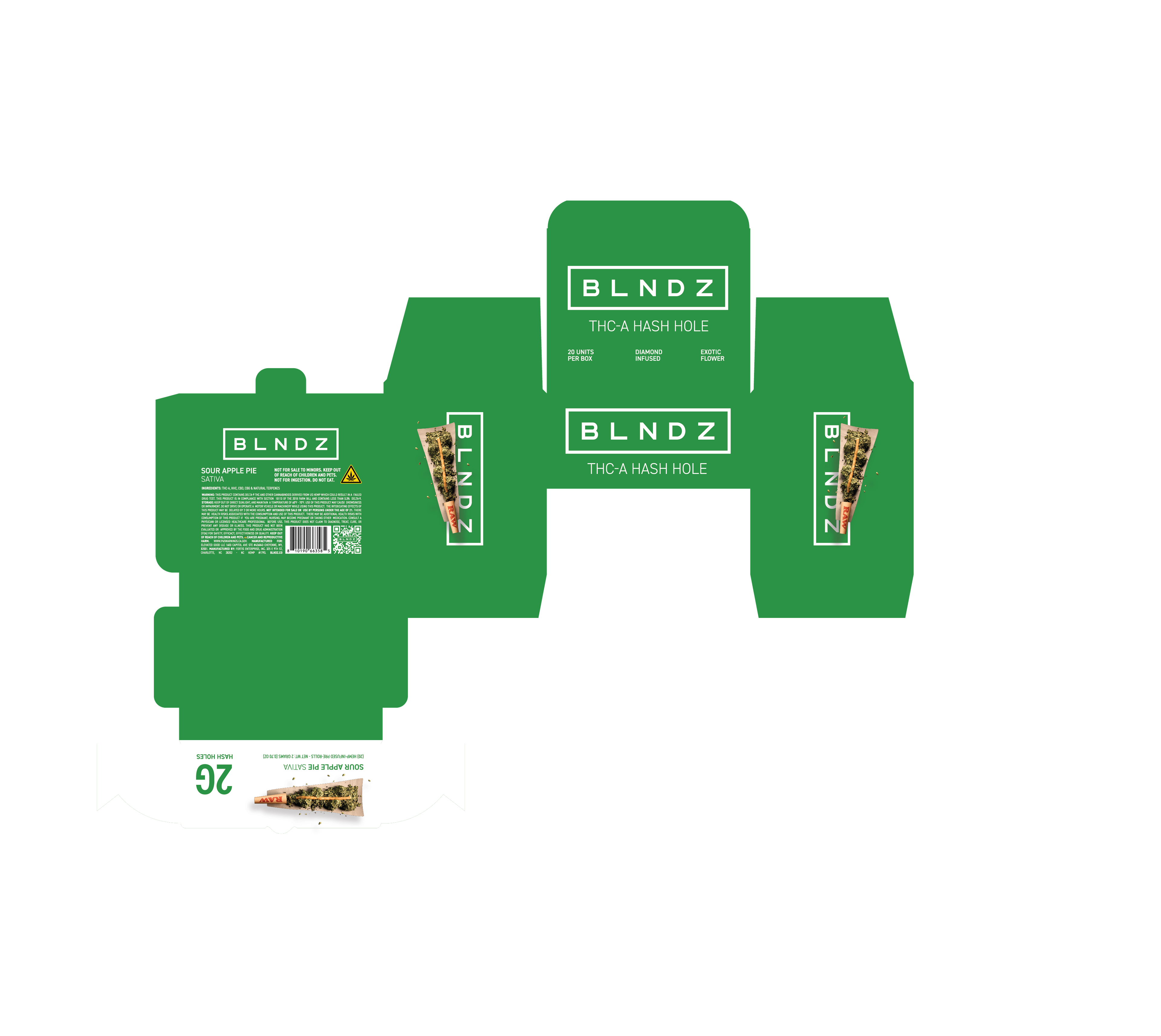 SOUR APPLE PIE display unit render