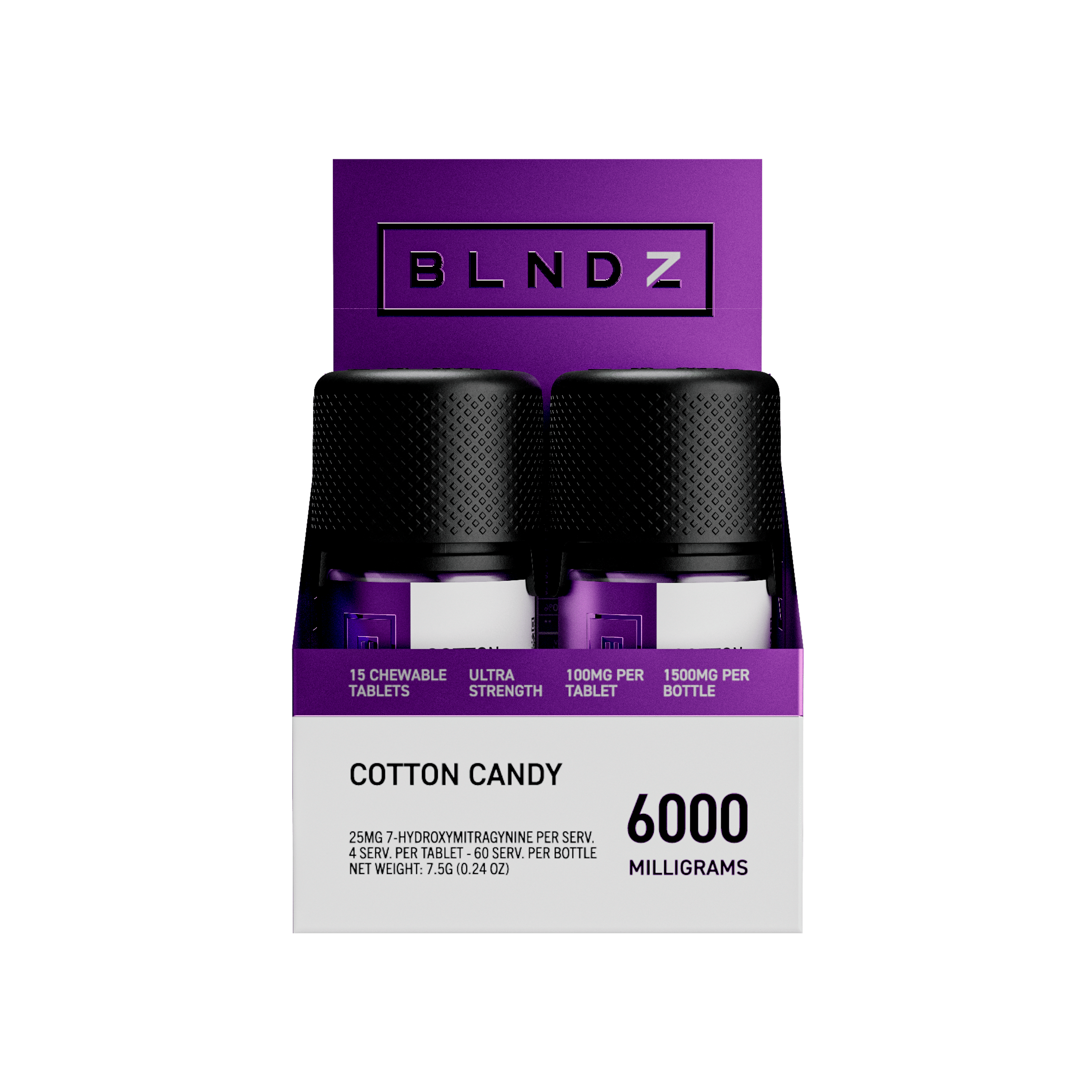 BLNDZ 100mg Cotton Candy CDU