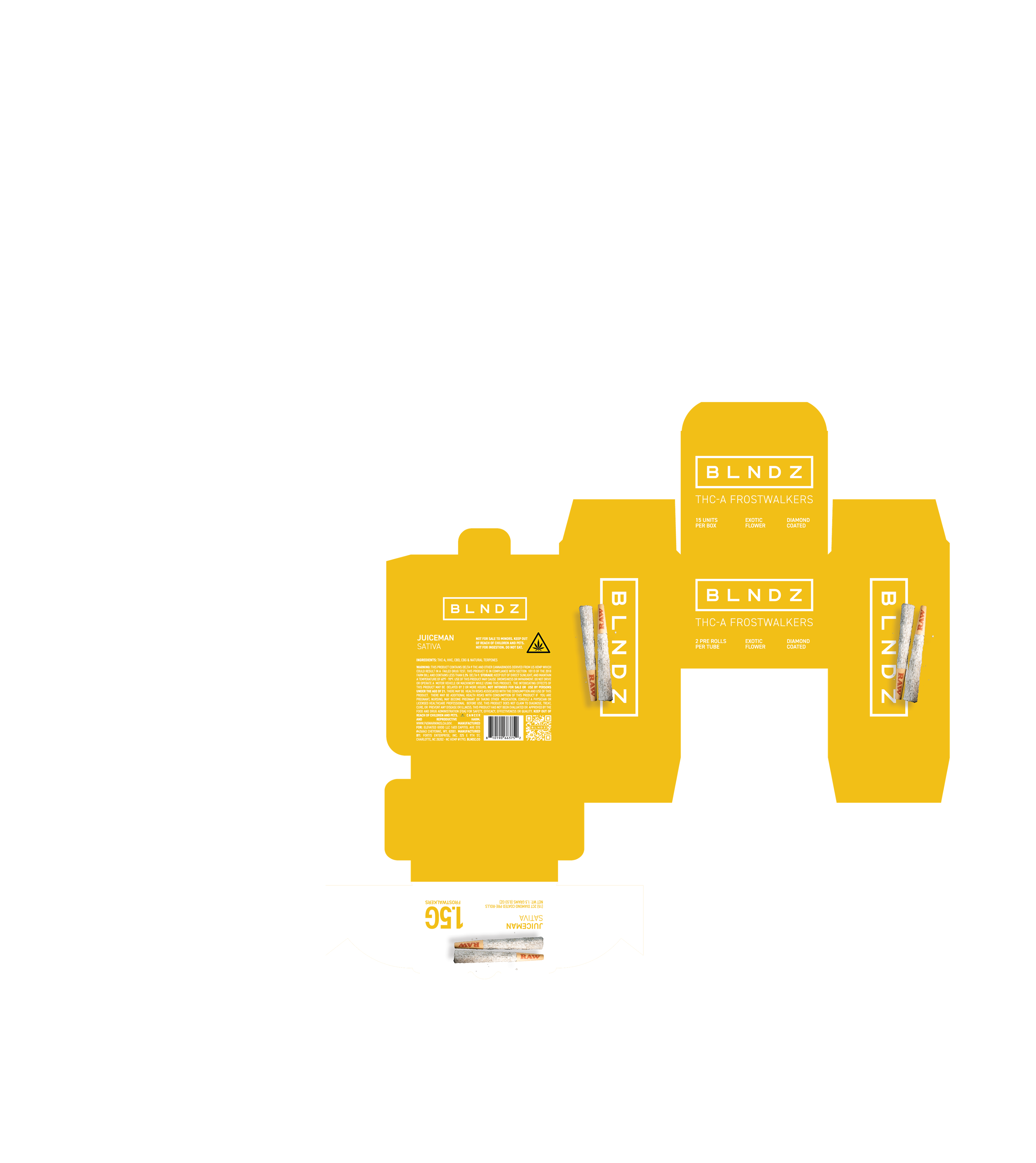JUICE MAN display unit render