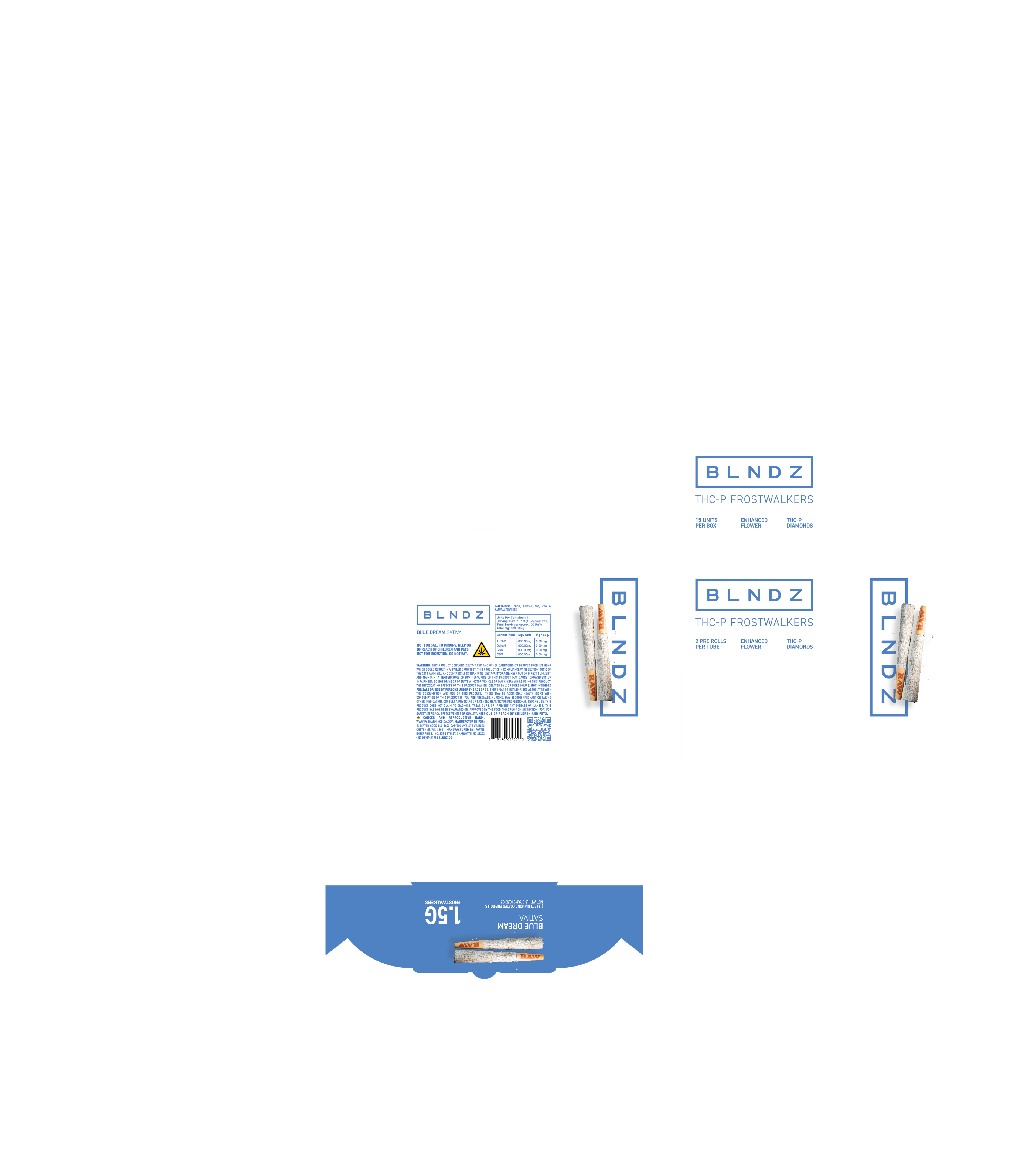 BLUE DREAM display unit render