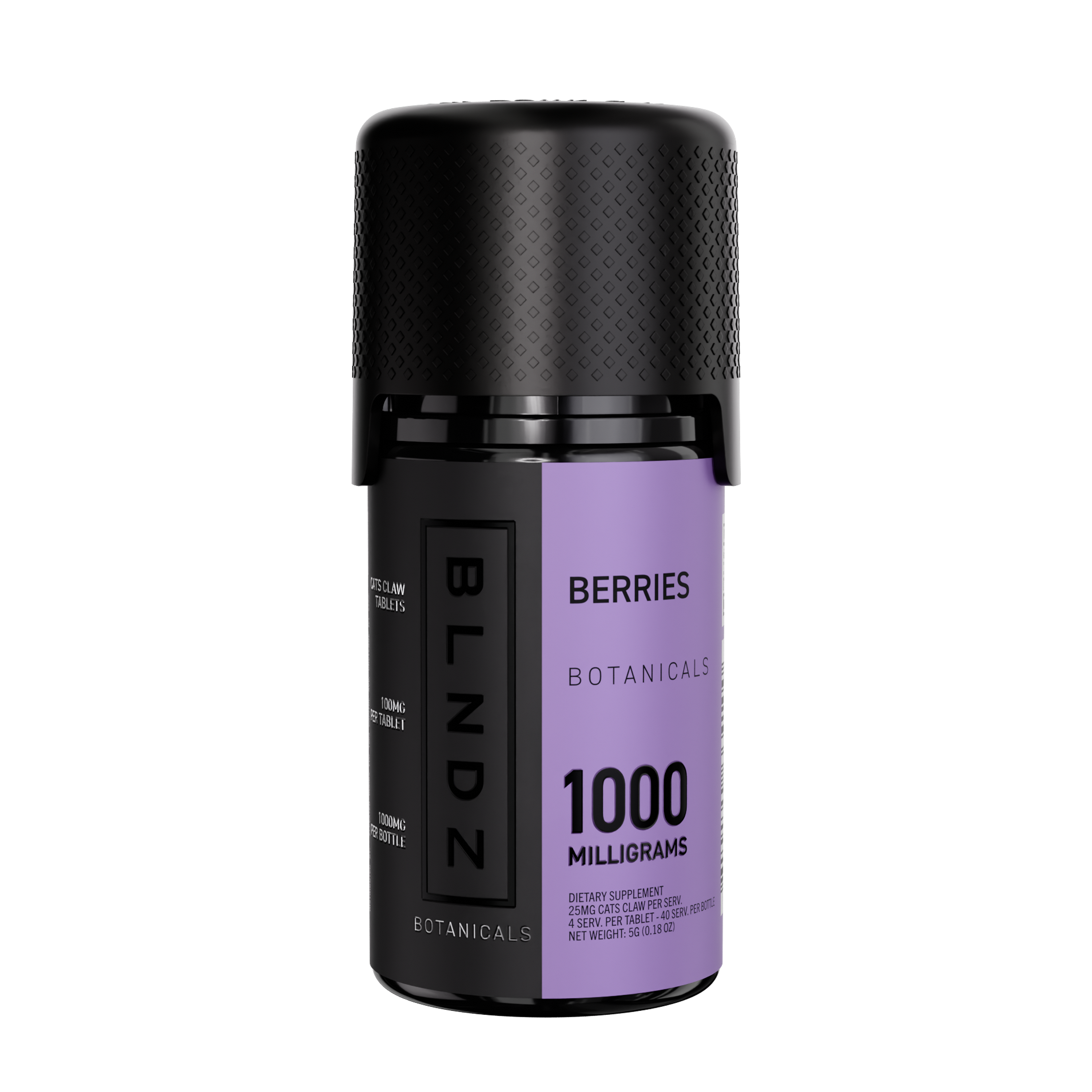 100MG Cats Claw Pill Bottle