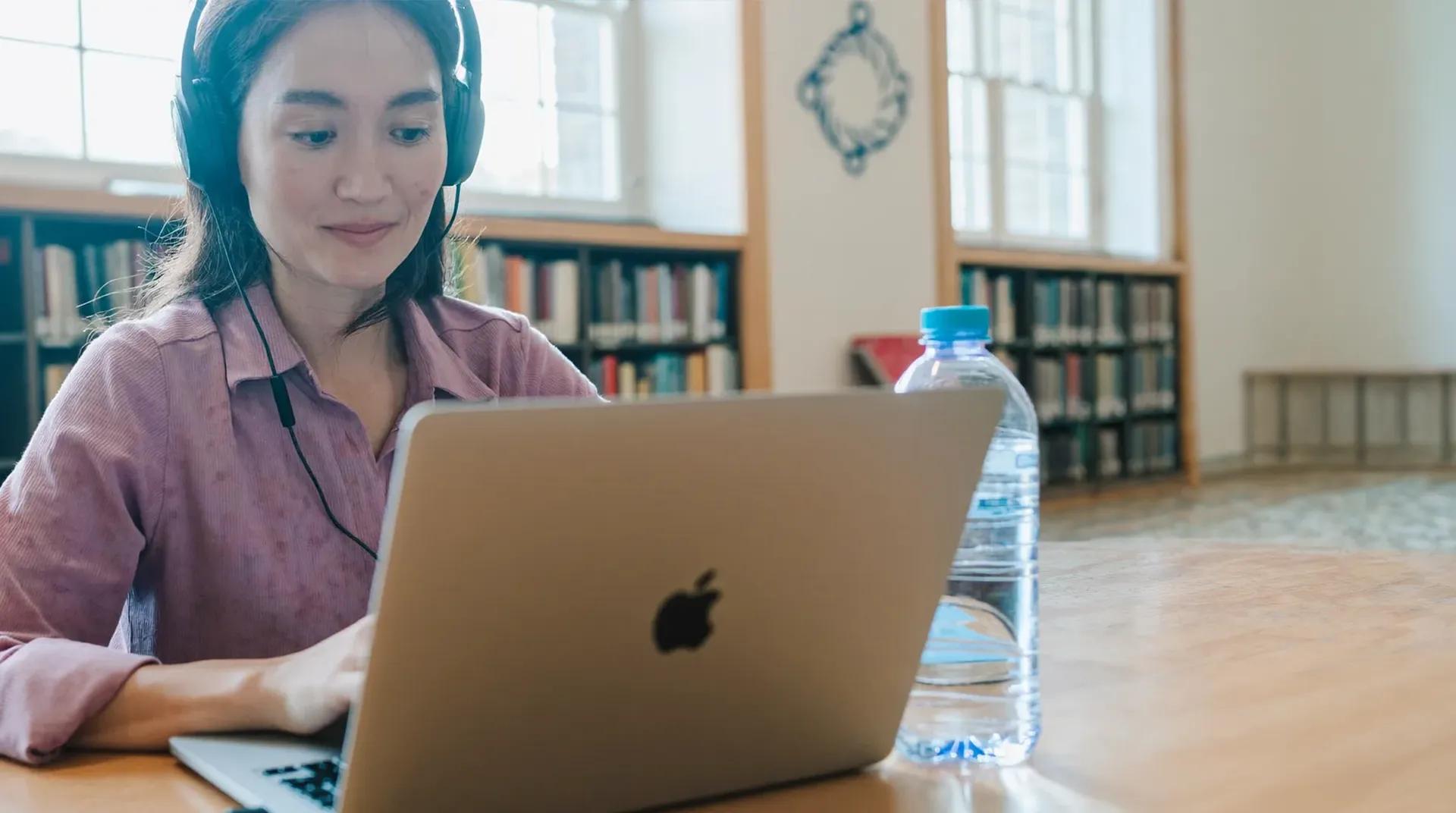 The assessment at the library