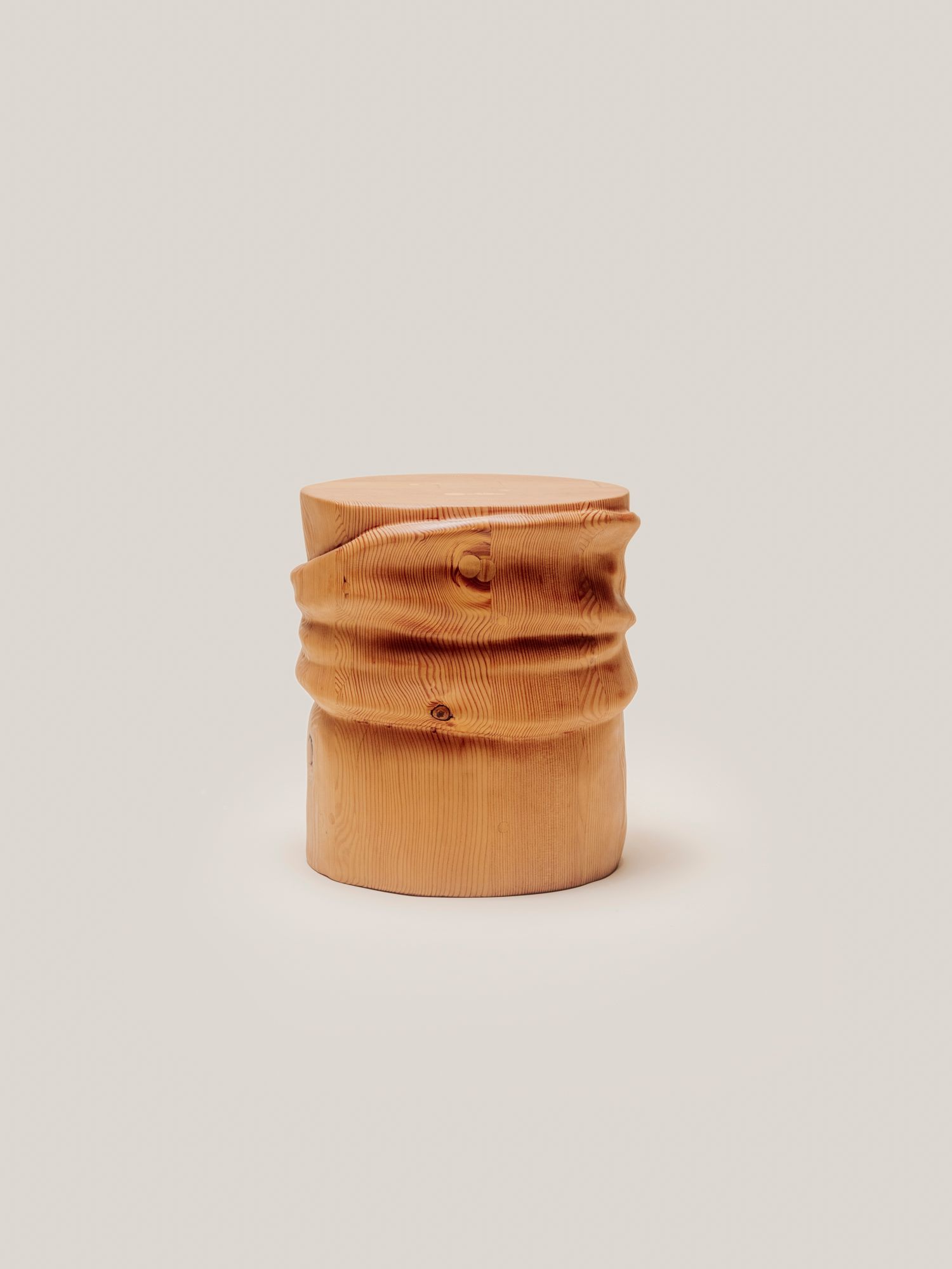 back view of wood table