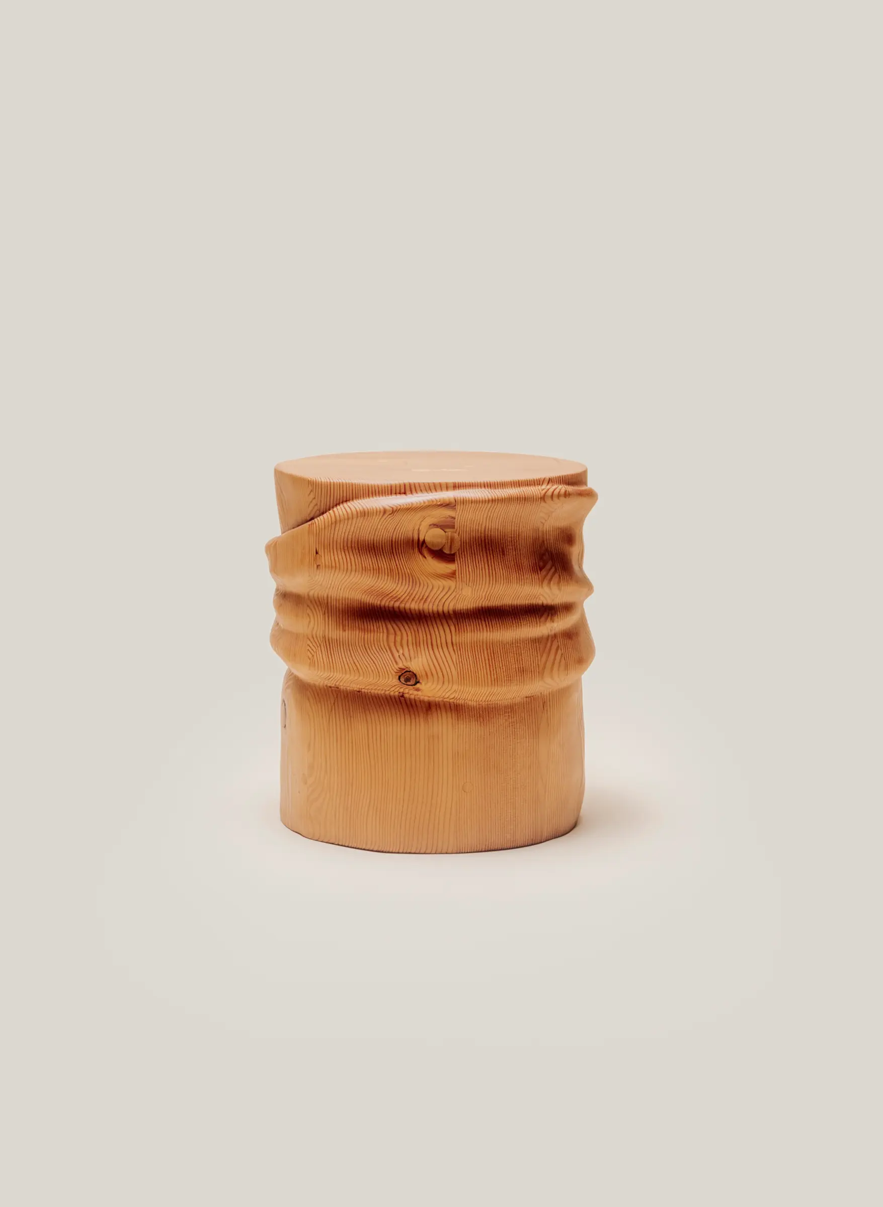 back view of wood table
