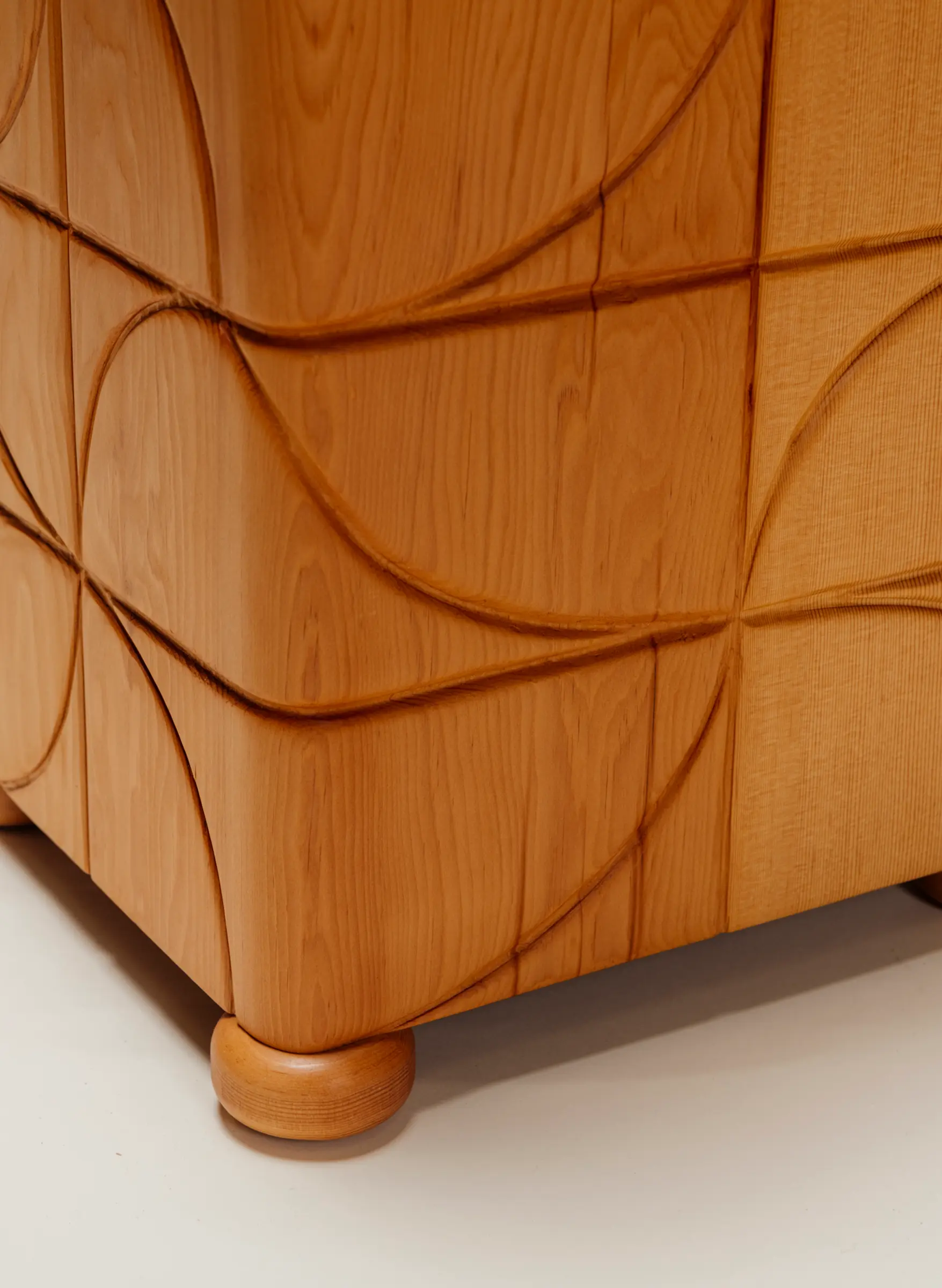 base of table with pinwheel side table