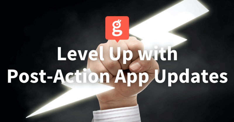 Level Up Glances Actions with Post-Action App Updates