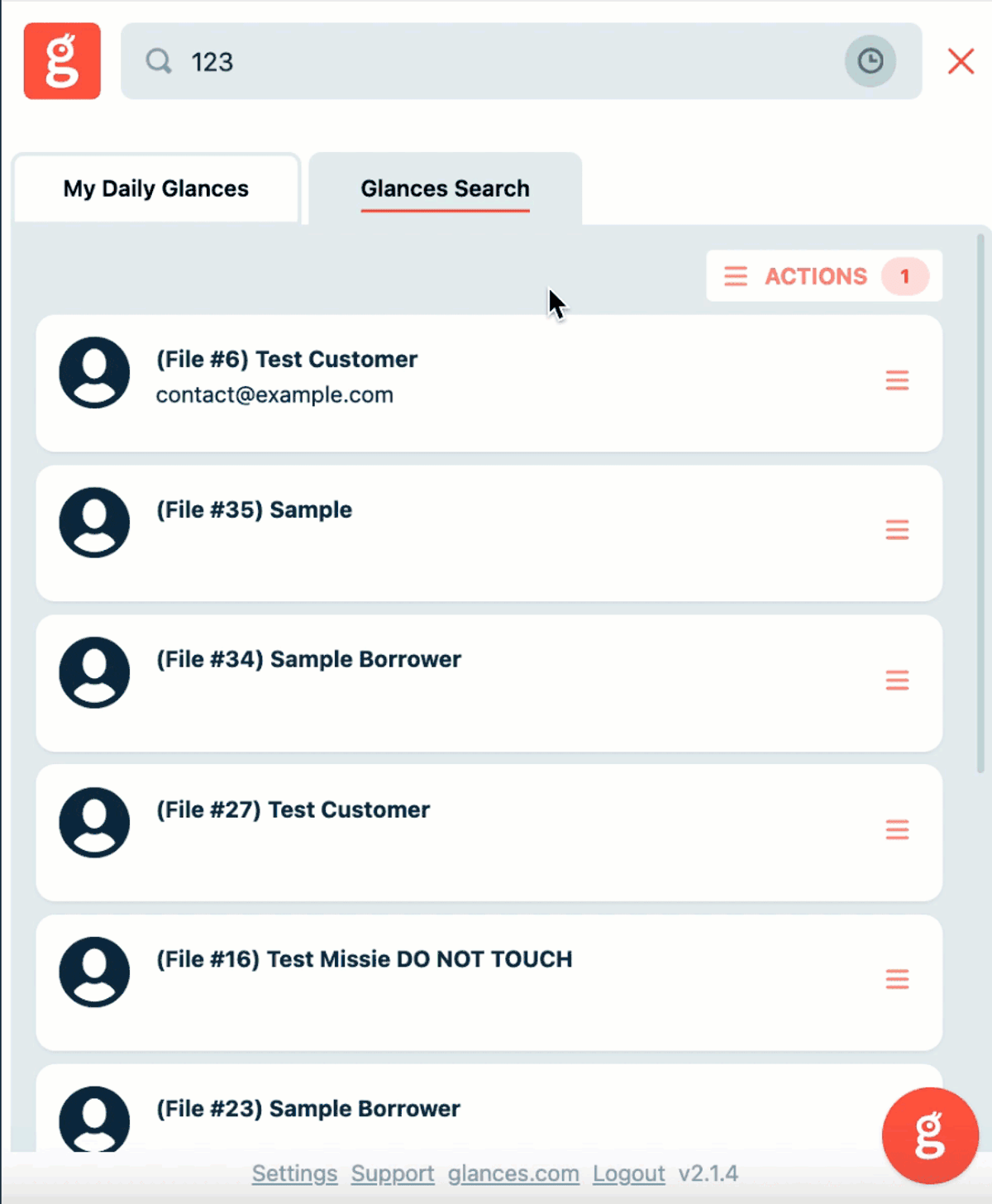 Animation that shows how banking teams can easily comment on appraisal orders using Glances
