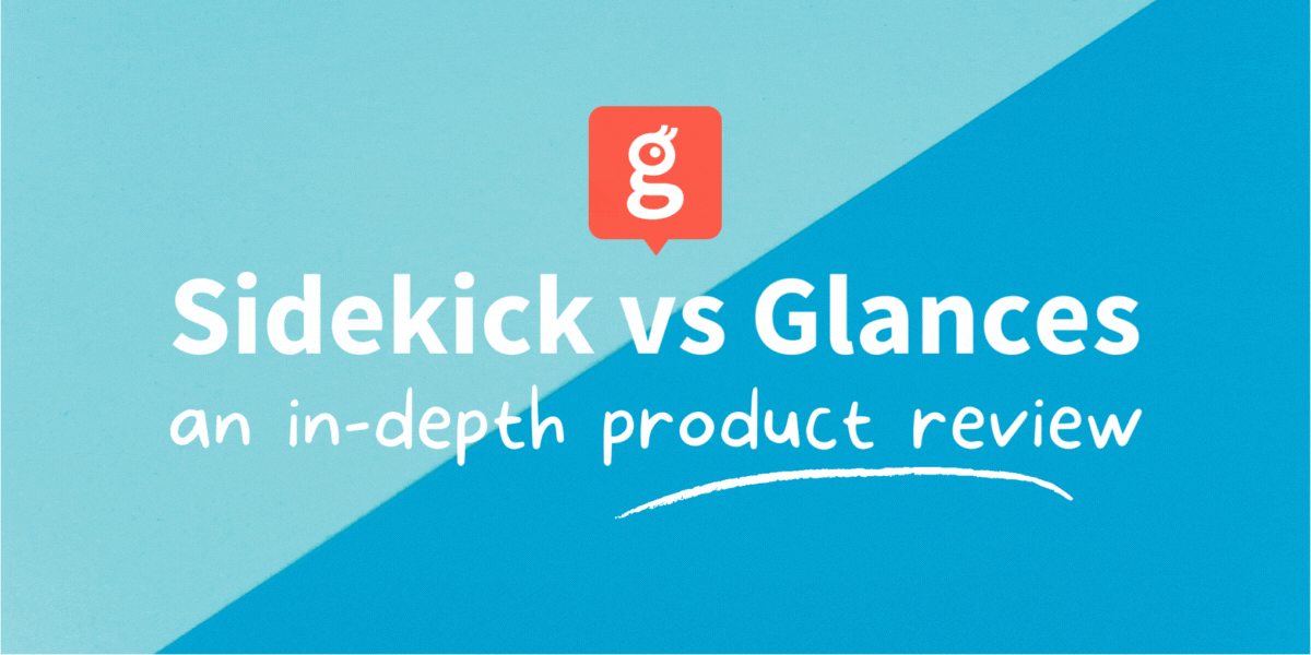 Promotional image of Sidekick vs. Glances in-depth product review