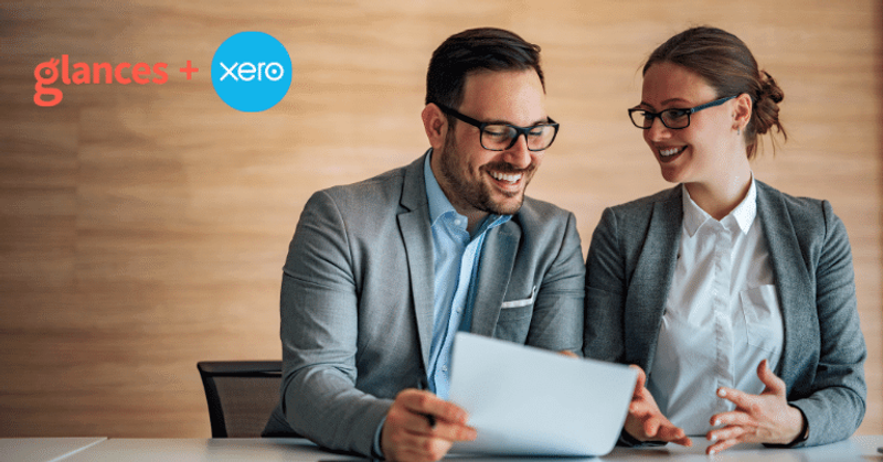Glances with Xero: View Your Accounting Data Anywhere and Keep It Clean