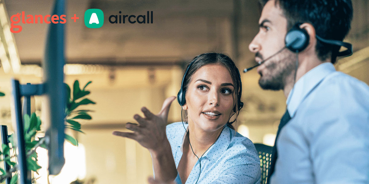 Glances integrates Aircall with all your favorite business apps