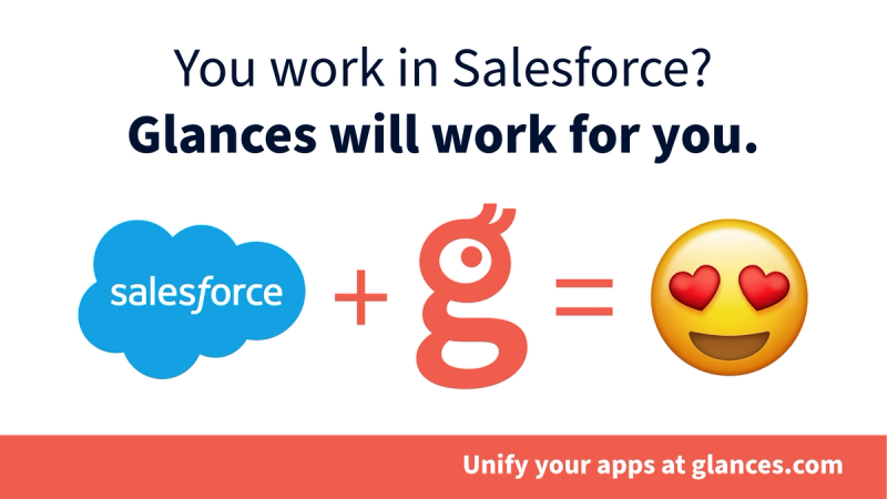 View Key Salesforce Data Using Glances