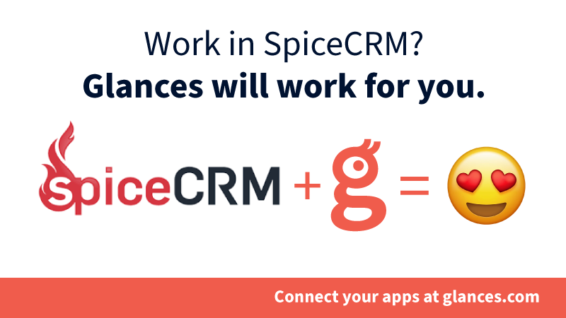 Now View SpiceCRM Data While Using Any Other App