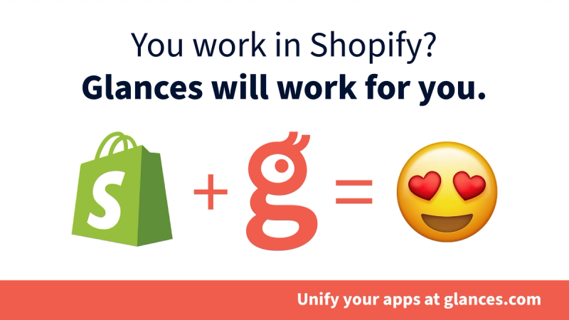 Check Your Shopify Data in Any Platform, Using Glances