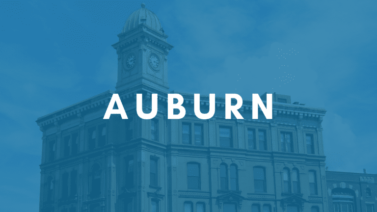 CLA Auburn campus photo with the name Auburn on the image