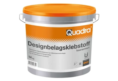 Quadra Designbelagsklebstoff faserminiert