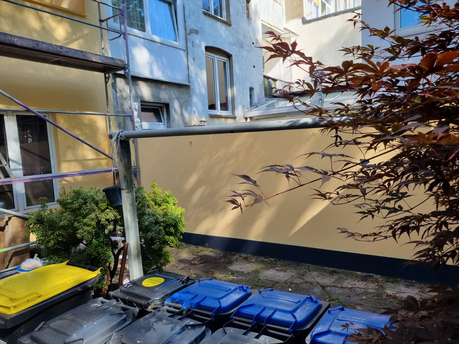 Außenwand streichen
