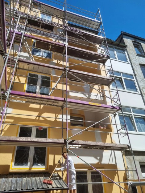 Fachgerechte Fassadensanierung vom Malermeisterbetrieb