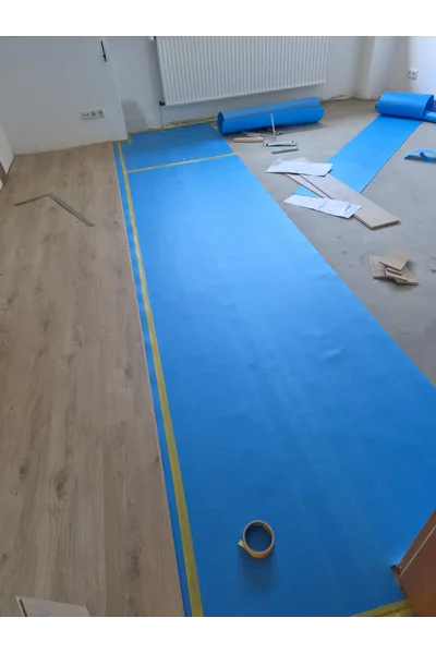 Verlegung von Vinylboden