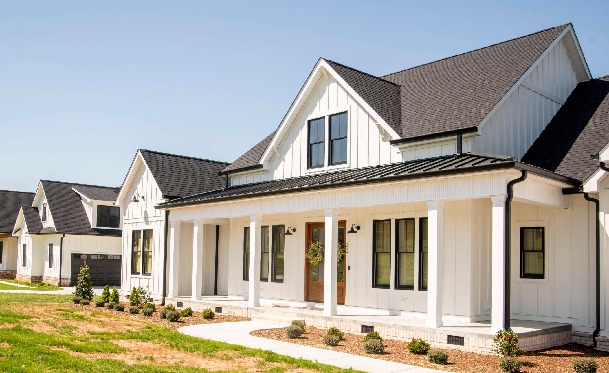 completed house construction