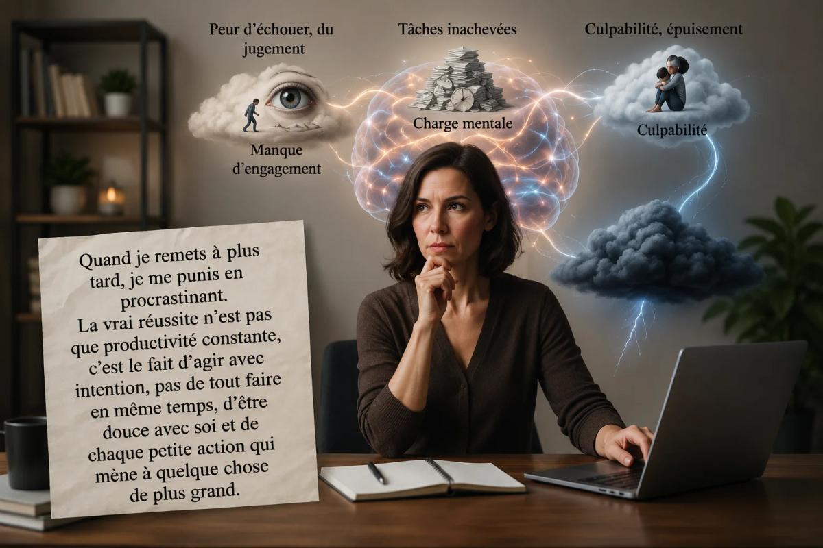 Quand la peur se transforme en procrastination