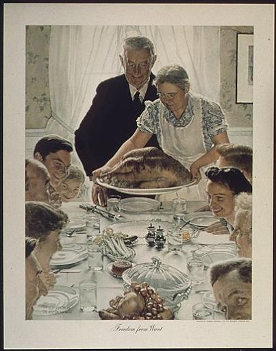 Norman Rockwell: Freedom from Want