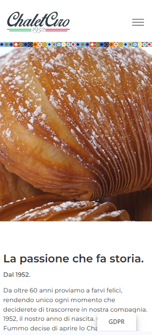 Chalet Ciro — mobile