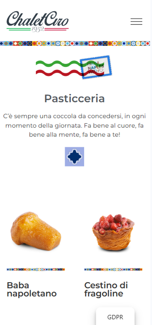 Chalet Ciro — mobile