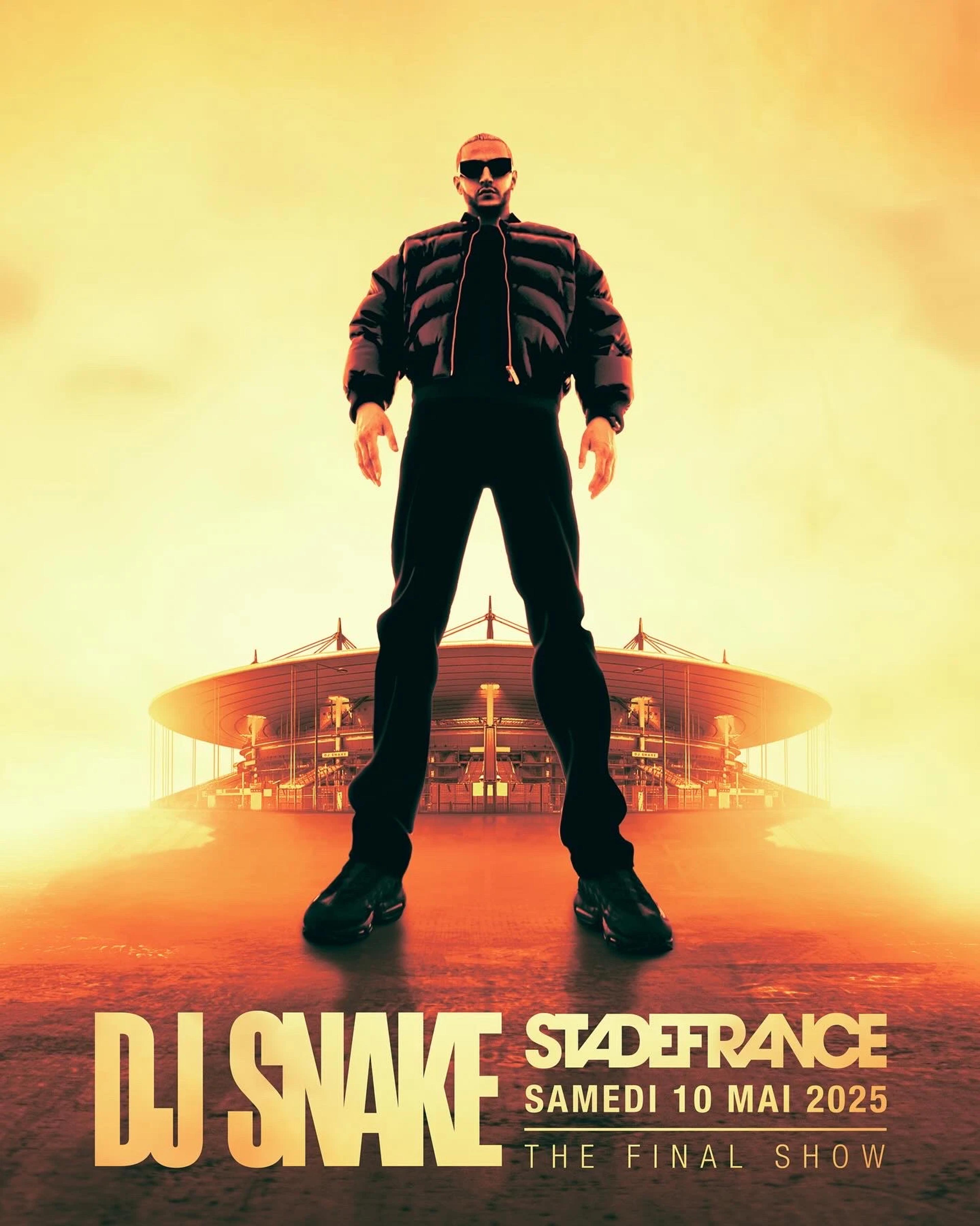 DJ Snake - The Final show stade de france cover