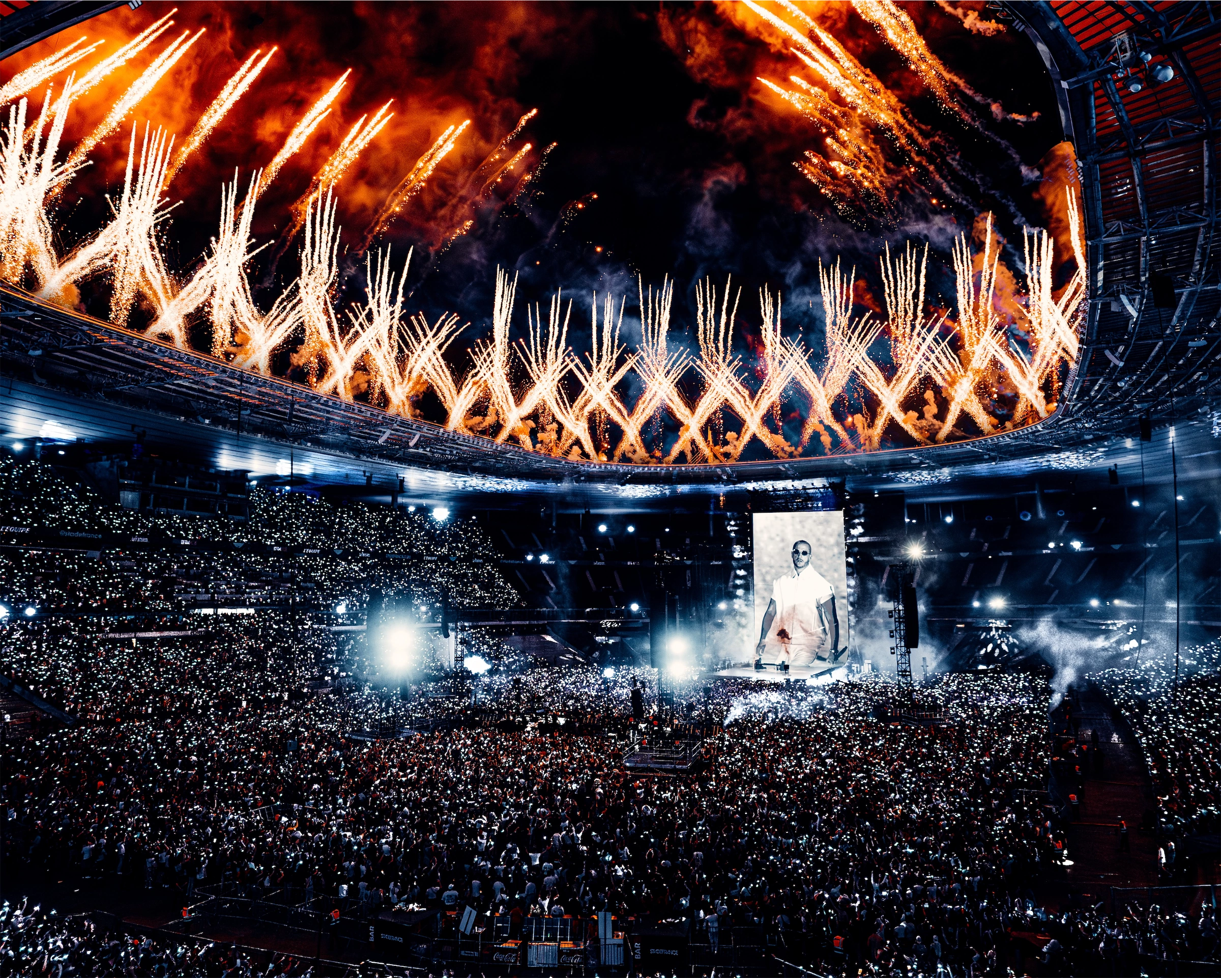 DJ SNake stade de france fireworks