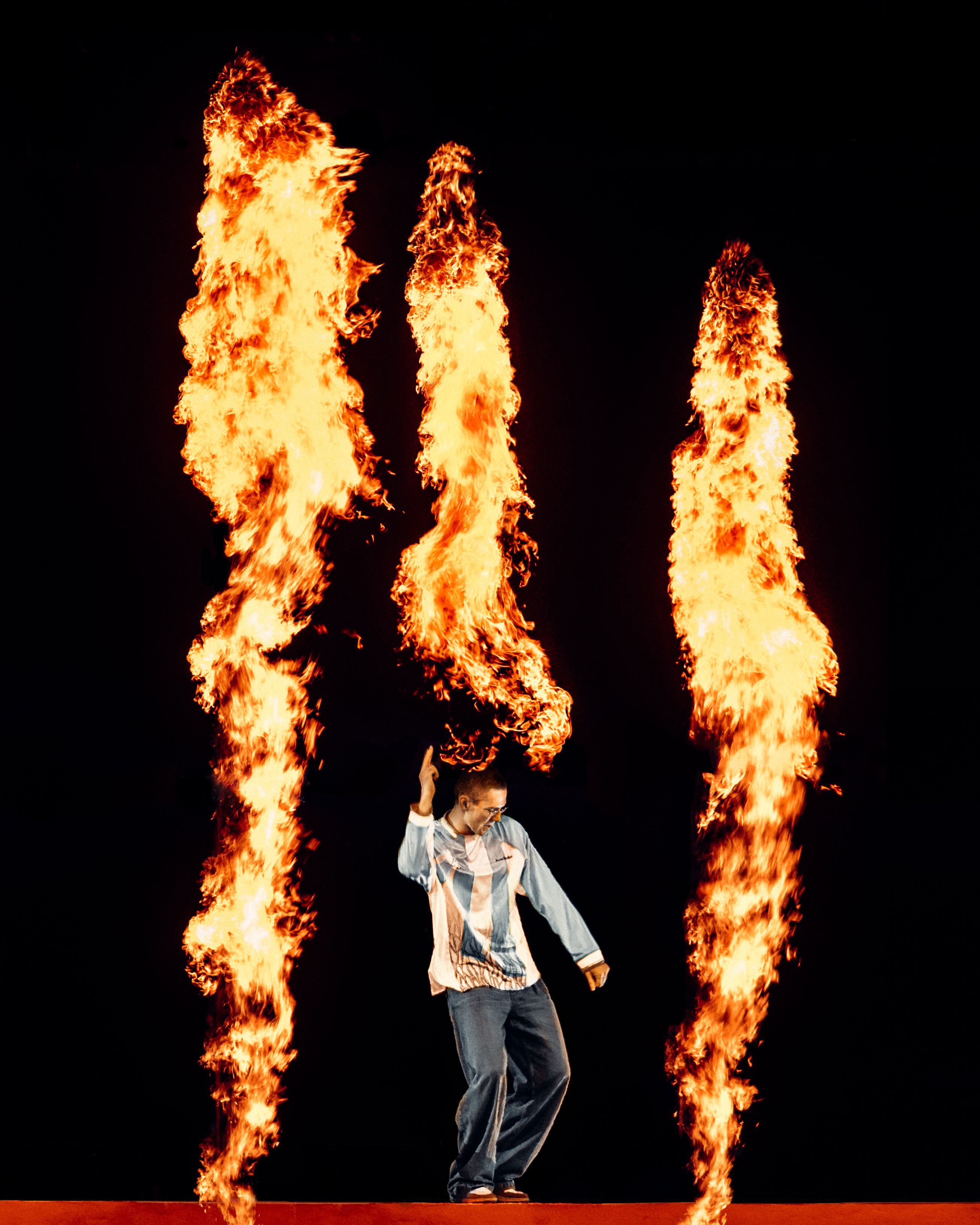 Lost Frequencies world tour flames festival photo