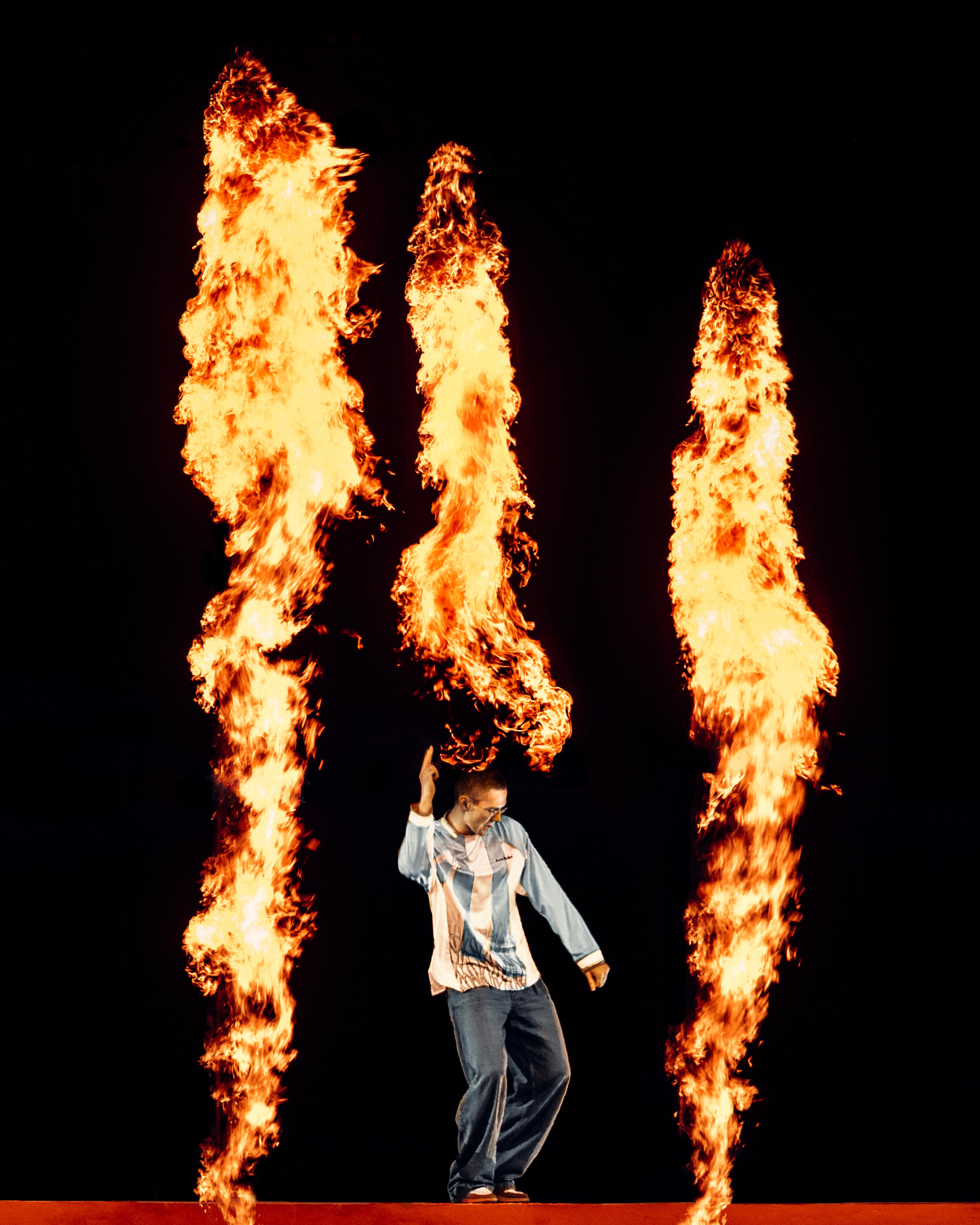 Lost Frequencies world tour flames festival photo