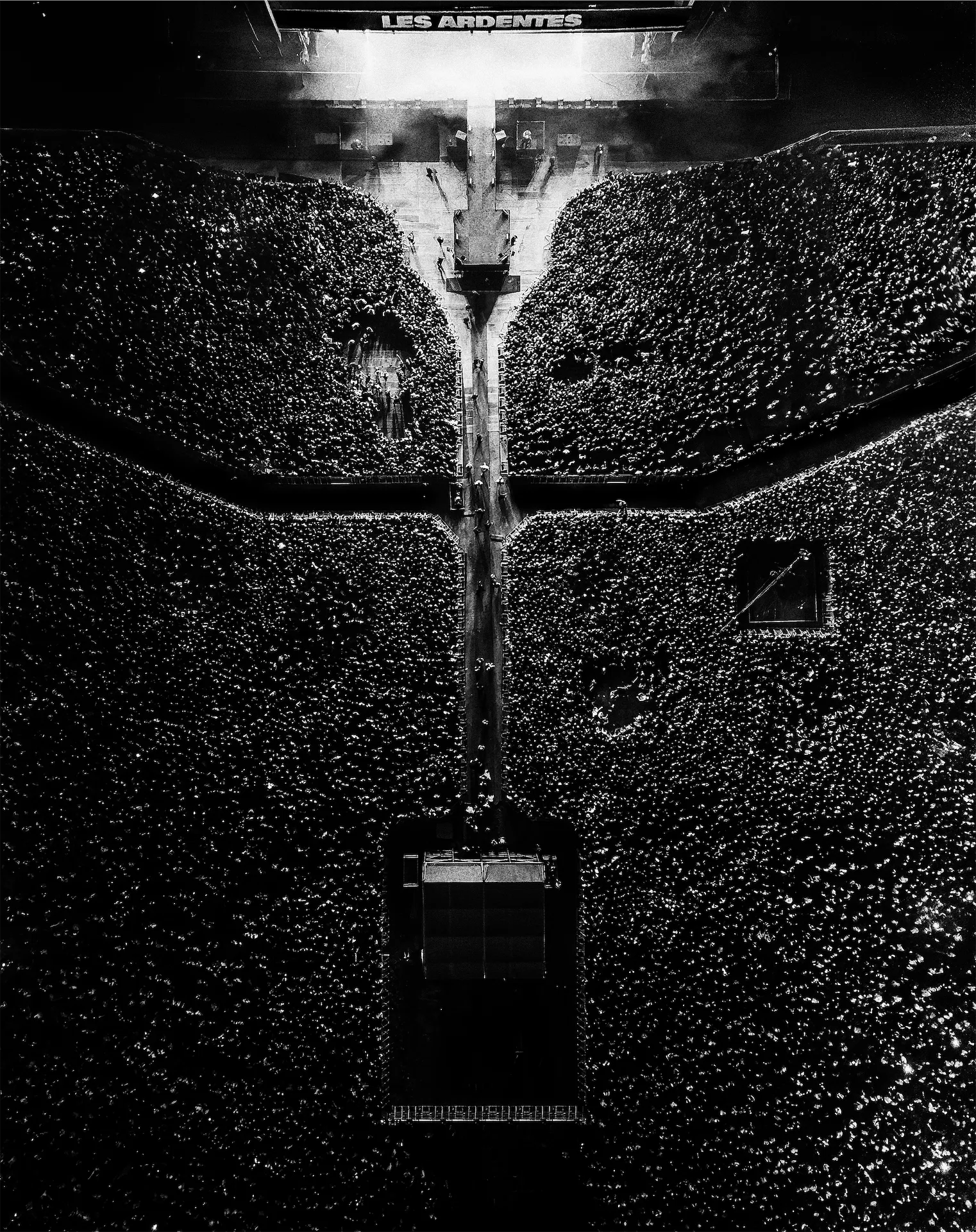 Les ardentes 2024 drone shot