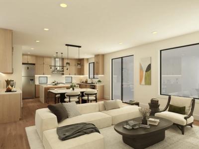 Lot 2 main living and dining area