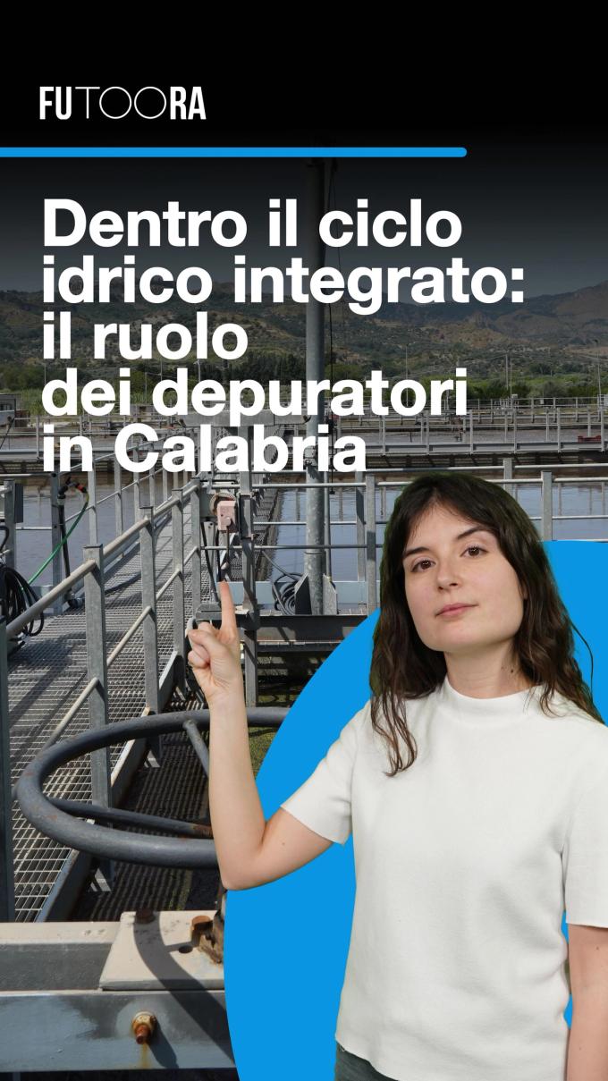 Copertina del reportage sui depuratori in Calabria
