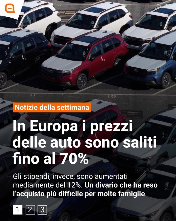 Post: i prezzi delle auto in Europa