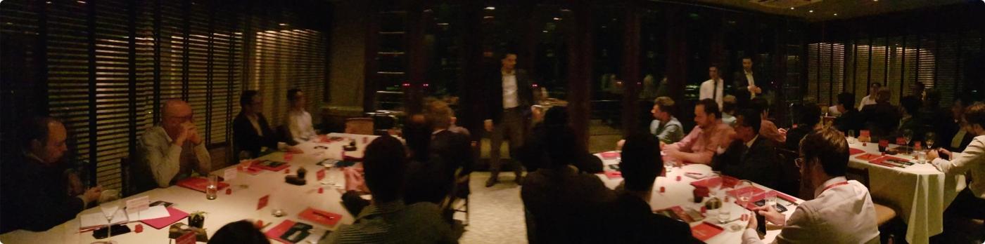 dinne & learn C-lvls - restaurante DOM