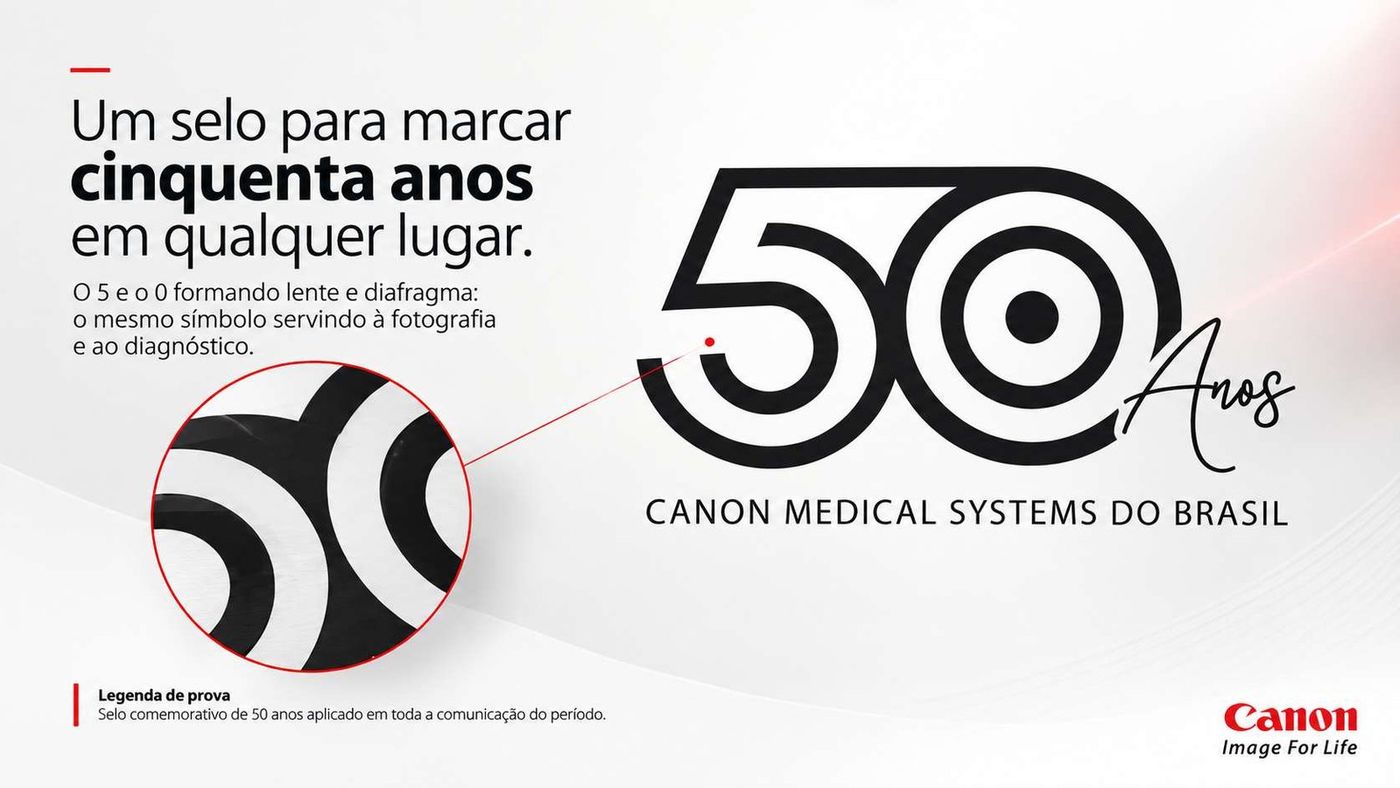 Selo comemorativo 50 anos